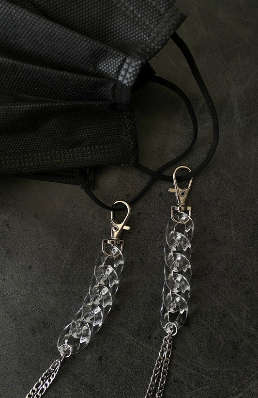 Mixed Media Mask Chain // CLR-SLVR