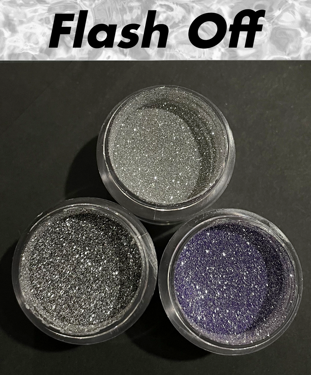 Nailjob Flash/On Glitter Royal Trio