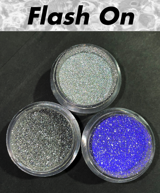Nailjob Flash/On Glitter Royal Trio